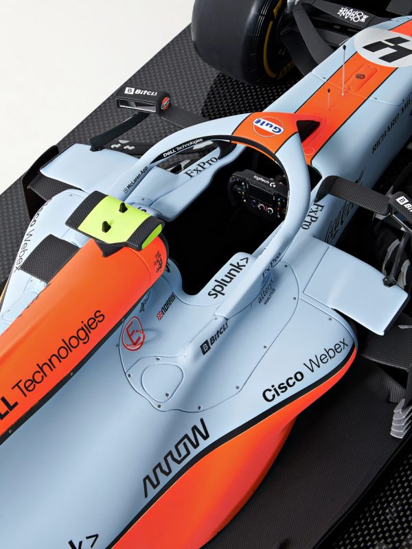McLaren MCL35M Lando Norris (2021) Monaco Grand Prix 1:8 Model Car - E1 McLaren MCL35M Lando Norris (2021) Monaco Grand Prix 1:8 Model Car - E1