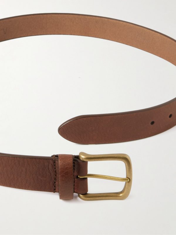 3.5cm Full-Grain Leather Belt - CU