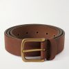 3.5cm Full-Grain Leather Belt