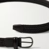 3.5cm Woven Leather Belt - E1