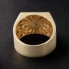 Pyramid Gold, Diamond and Turquoise Ring - BK Pyramid Gold, Diamond and Turquoise Ring - BK