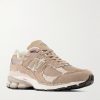 2002R Leather-Trimmed Suede and Mesh Sneakers - CU 2002R Leather-Trimmed Suede and Mesh Sneakers - CU