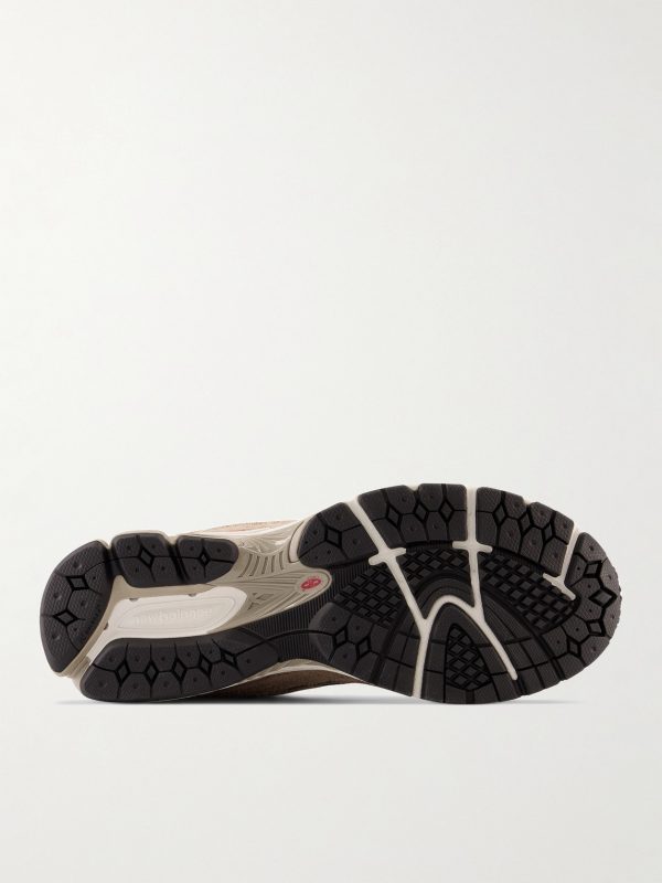 2002R Leather-Trimmed Suede and Mesh Sneakers - E1 2002R Leather-Trimmed Suede and Mesh Sneakers - E1