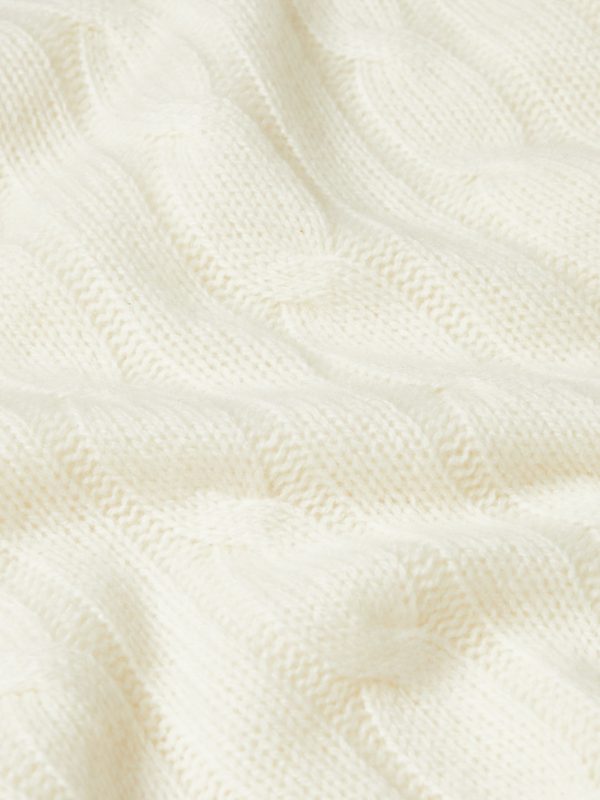 Cable-Knit Cashmere Sweater - E1 Cable-Knit Cashmere Sweater - E1