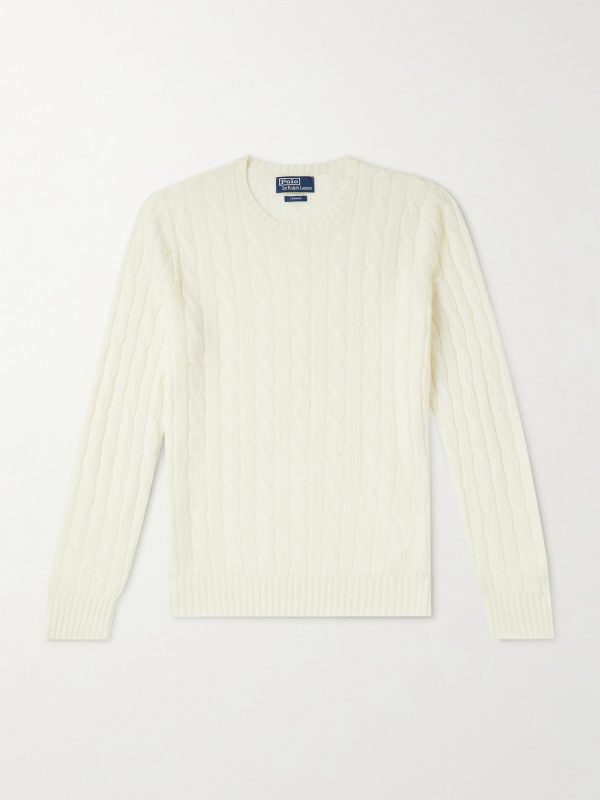 Cable-Knit Cashmere Sweater Cable-Knit Cashmere Sweater