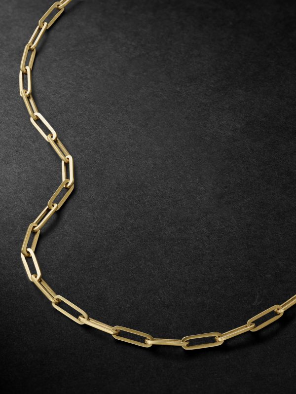 Long Link Gold Chain Necklace - CU Long Link Gold Chain Necklace - CU