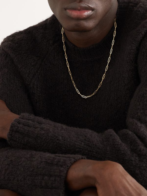 Long Link Gold Chain Necklace - FR Long Link Gold Chain Necklace - FR