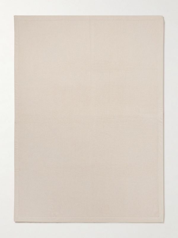 Ribbed Cashmere Blanket - E1 Ribbed Cashmere Blanket - E1
