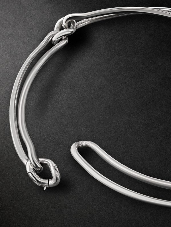 Unity Link Sterling Silver Necklace - BK Unity Link Sterling Silver Necklace - BK