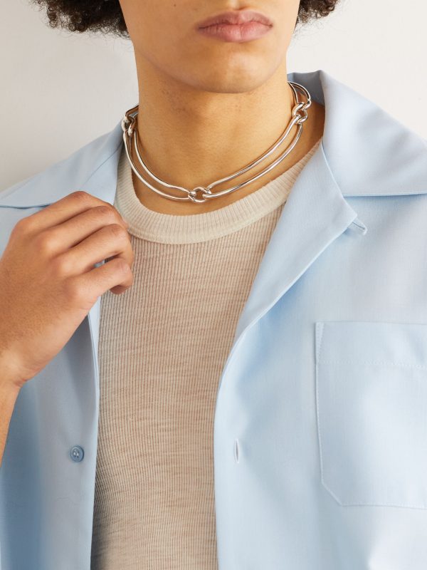 Unity Link Sterling Silver Necklace - FR Unity Link Sterling Silver Necklace - FR
