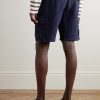 Straight-Leg Linen Drawstring Cargo Shorts - BK Straight-Leg Linen Drawstring Cargo Shorts - BK