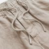 Straight-Leg Linen Drawstring Cargo Shorts - E1 Straight-Leg Linen Drawstring Cargo Shorts - E1