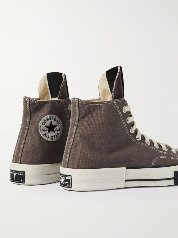 + Converse + DRKSHDW TURBODRK Chuck 70 Canvas High-Top Sneakers - BK