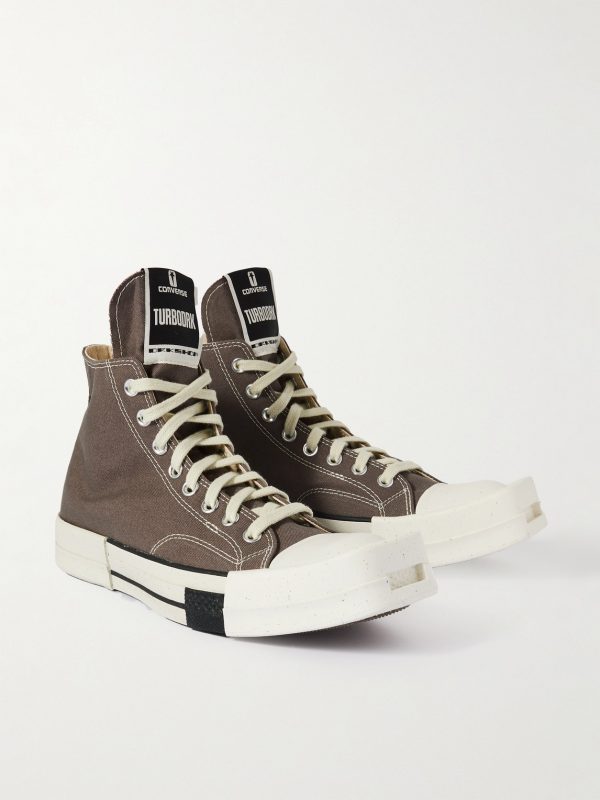 + Converse + DRKSHDW TURBODRK Chuck 70 Canvas High-Top Sneakers - FR