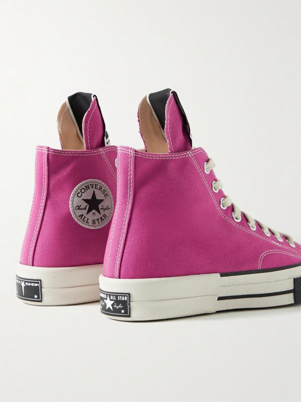 + Converse DRKSHDW TURBODRK Chuck 70 Canvas High-Top Sneakers - BK + Converse DRKSHDW TURBODRK Chuck 70 Canvas High-Top Sneakers - BK