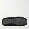 Leather-Trimmed Shearling Slippers - E2 Leather-Trimmed Shearling Slippers - E2