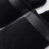 Leather-Trimmed Shearling Slippers - CU Leather-Trimmed Shearling Slippers - CU