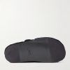 Leather-Trimmed Shearling Slippers - E2 Leather-Trimmed Shearling Slippers - E2