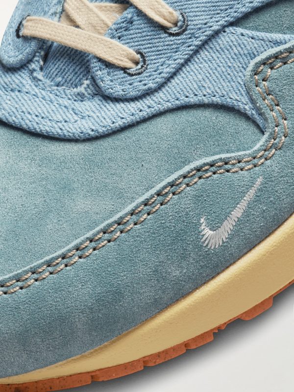 Air Max 1 PRM Denim and Suede Sneakers - CU Air Max 1 PRM Denim and Suede Sneakers - CU
