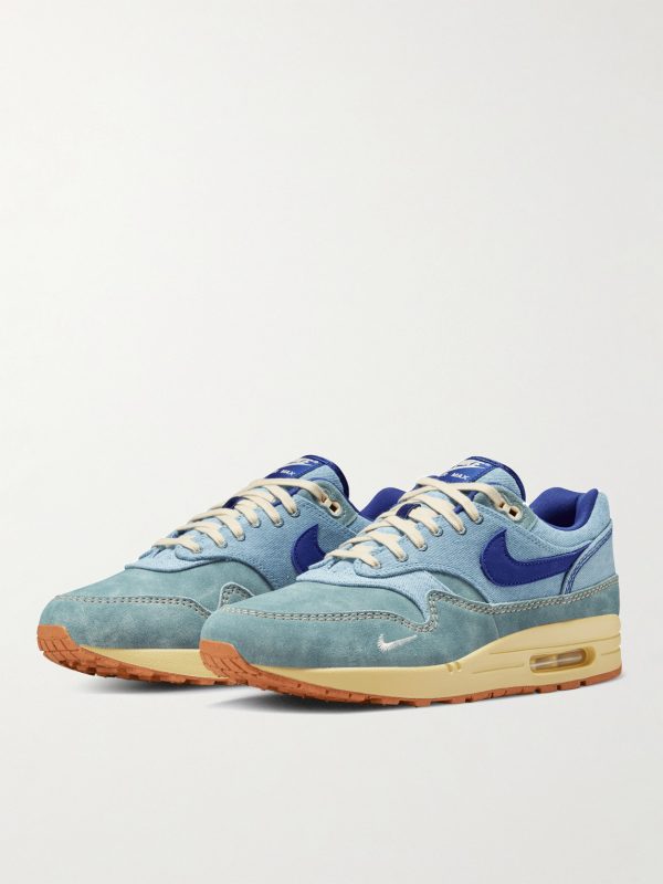 Air Max 1 PRM Denim and Suede Sneakers - FR Air Max 1 PRM Denim and Suede Sneakers - FR