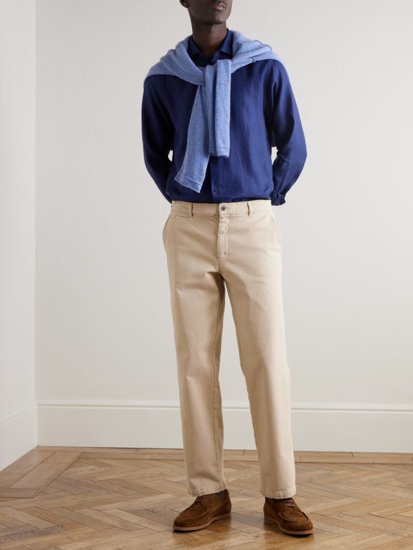 Giles Slim-Fit Linen Shirt - OU Giles Slim-Fit Linen Shirt - OU