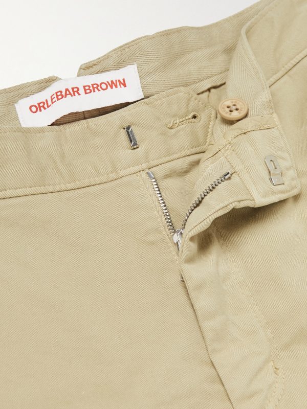 Bulldog Slim-Fit Straight-Leg Stretch-Cotton Twill Shorts - E1 Bulldog Slim-Fit Straight-Leg Stretch-Cotton Twill Shorts - E1