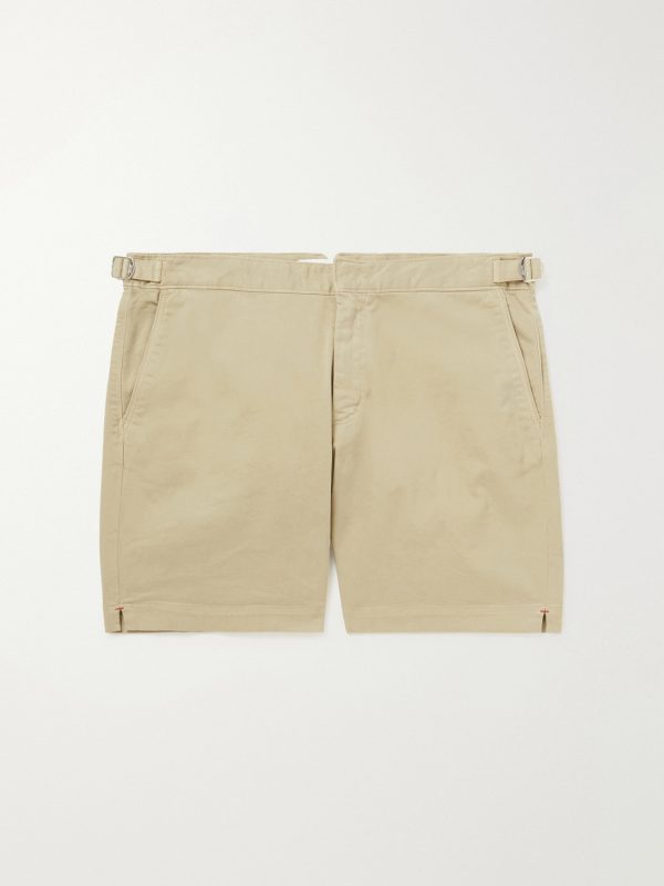 Bulldog Slim-Fit Straight-Leg Stretch-Cotton Twill Shorts Bulldog Slim-Fit Straight-Leg Stretch-Cotton Twill Shorts