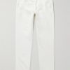 Fallon Straight-Leg Cotton-Blend Twill Trousers