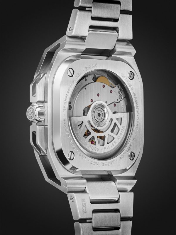 BR-X5 Automatic Chronometer 41mm Steel Watch, Ref. No. BRX5R-BL-ST/SST - BK