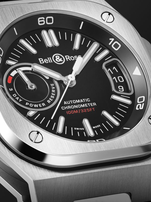 BR-X5 Automatic Chronometer 41mm Steel Watch, Ref. No. BRX5R-BL-ST/SST - CU