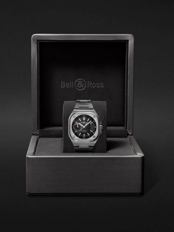 BR-X5 Automatic Chronometer 41mm Steel Watch, Ref. No. BRX5R-BL-ST/SST - E3