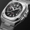 BR-X5 Automatic Chronometer 41mm Steel Watch, Ref. No. BRX5R-BL-ST/SST - FR