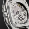 BR-X5 Automatic Chronometer 41mm Steel and Rubber Watch, Ref. No. BRX5R-BL-ST/SRB - E1 BR-X5 Automatic Chronometer 41mm Steel and Rubber Watch, Ref. No. BRX5R-BL-ST/SRB - E1