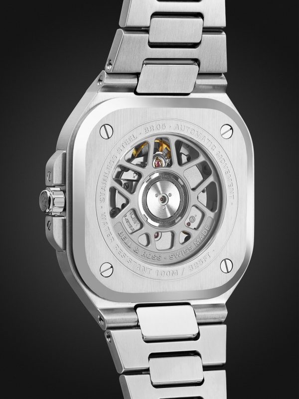 BR 05 Automatic 40mm Stainless Steel Watch, Ref. No. BR05A-BR-ST/SST - BK BR 05 Automatic 40mm Stainless Steel Watch, Ref. No. BR05A-BR-ST/SST - BK