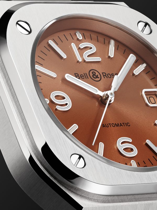 BR 05 Automatic 40mm Stainless Steel Watch, Ref. No. BR05A-BR-ST/SST - CU BR 05 Automatic 40mm Stainless Steel Watch, Ref. No. BR05A-BR-ST/SST - CU