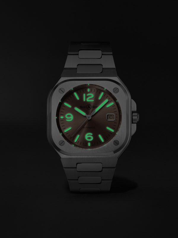 BR 05 Automatic 40mm Stainless Steel Watch, Ref. No. BR05A-BR-ST/SST - E5 BR 05 Automatic 40mm Stainless Steel Watch, Ref. No. BR05A-BR-ST/SST - E5