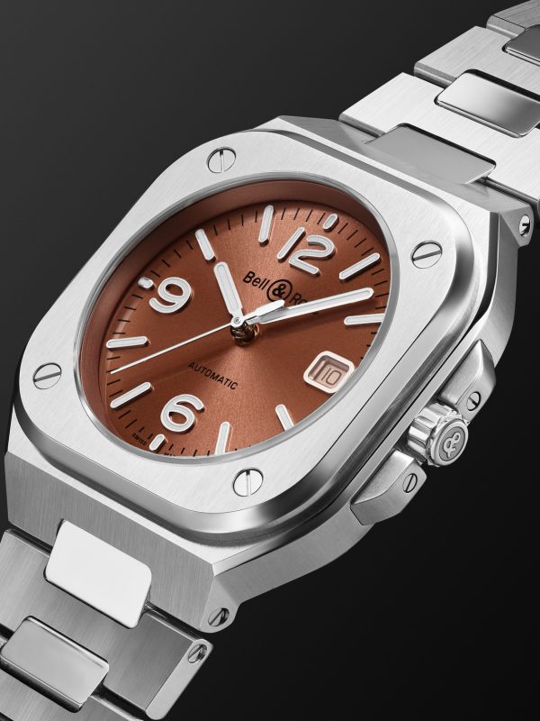 BR 05 Automatic 40mm Stainless Steel Watch, Ref. No. BR05A-BR-ST/SST - FR BR 05 Automatic 40mm Stainless Steel Watch, Ref. No. BR05A-BR-ST/SST - FR