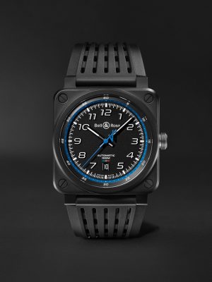 BR 03-92 A522 Limited Edition Automatic 42mm Ceramic and Rubber Watch, Ref. No.BR0392-A522-CE/SRB BR 03-92 A522 Limited Edition Automatic 42mm Ceramic and Rubber Watch, Ref. No.BR0392-A522-CE/SRB