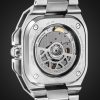 BR-X5 Automatic Chronometer 41mm Steel Watch, Ref. No. BRX5R-IB-ST/SST - BK BR-X5 Automatic Chronometer 41mm Steel Watch, Ref. No. BRX5R-IB-ST/SST - BK