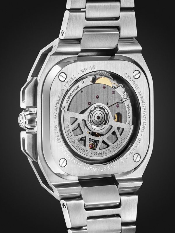 BR-X5 Automatic Chronometer 41mm Steel Watch, Ref. No. BRX5R-IB-ST/SST - BK BR-X5 Automatic Chronometer 41mm Steel Watch, Ref. No. BRX5R-IB-ST/SST - BK