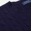 Cable-Knit Wool and Cashmere-Blend Sweater - CU Cable-Knit Wool and Cashmere-Blend Sweater - CU