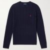 Cable-Knit Wool and Cashmere-Blend Sweater Cable-Knit Wool and Cashmere-Blend Sweater