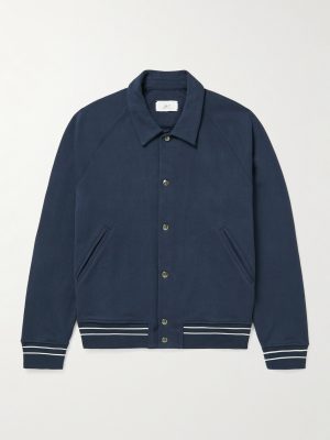 Organic Cotton-Jersey Bomber Jacket Organic Cotton-Jersey Bomber Jacket