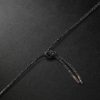 Superstellar Blackened Gold, Multi-Stone and Lurex Pendant Necklace - BK Superstellar Blackened Gold, Multi-Stone and Lurex Pendant Necklace - BK