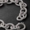 1885 Links White Gold Bracelet - BK