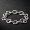 1885 Links White Gold Bracelet