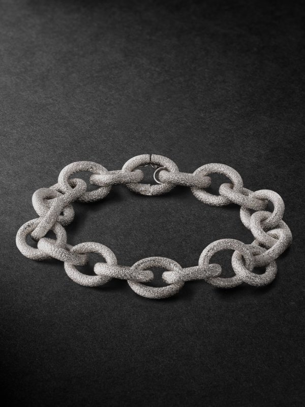 1885 Links White Gold Bracelet