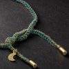Lucky Wisdom Gold and Silk Bracelet - CU