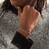 Lucky Wisdom Gold and Silk Bracelet - OU