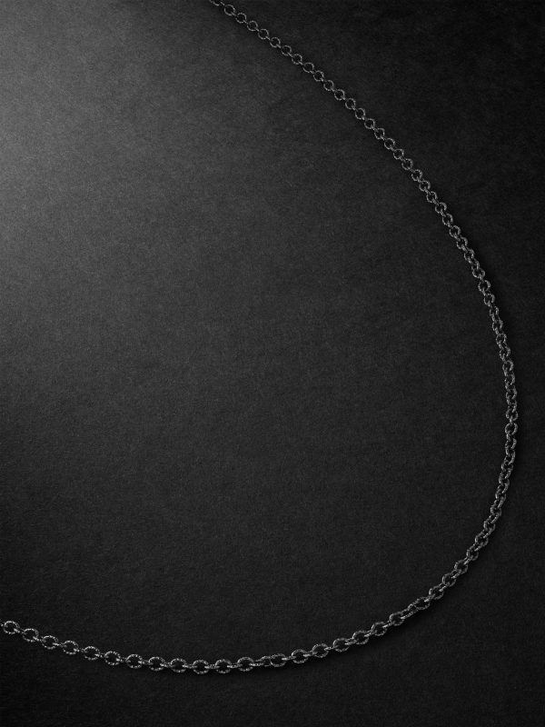 Rollò Blackened Gold Chain Necklace
